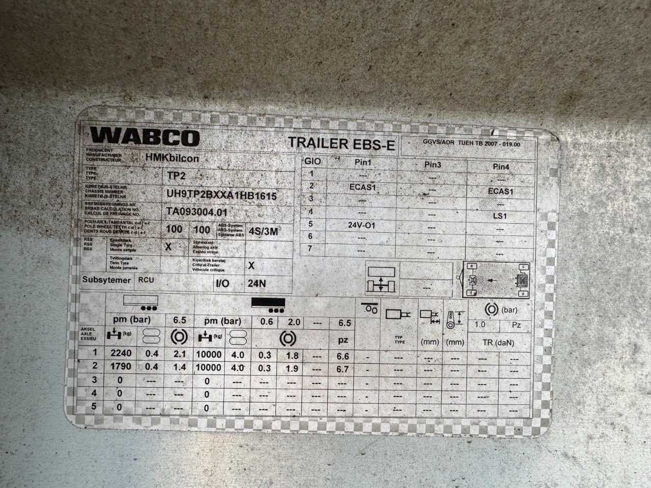 Tankanhænger HMK Bilcon 22.000 l. ADR Tank 4 compartment: billede 11