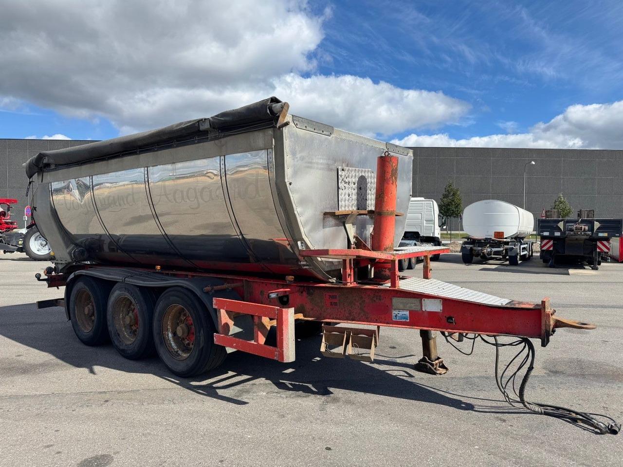 Kel-Berg 3 axle Asphalt tipper / Asphalt Kipper - Tipvogn påhængsvogn: billede 3 Kel-Berg 3 axle Asphalt tipper / Asphalt Kipper - Tipvogn påhængsvogn: billede 3