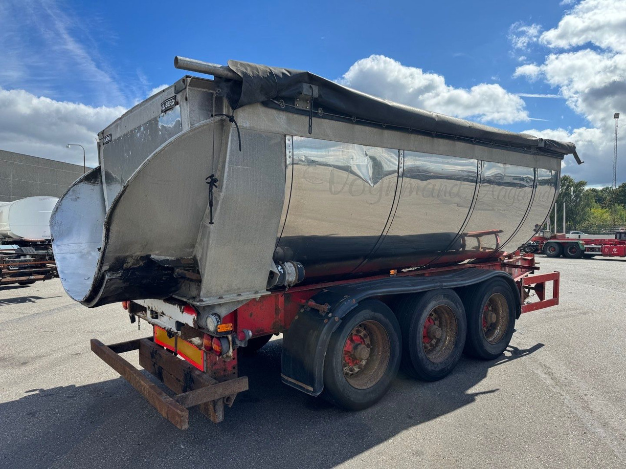 Kel-Berg 3 axle Asphalt tipper / Asphalt Kipper - Tipvogn påhængsvogn: billede 4 Kel-Berg 3 axle Asphalt tipper / Asphalt Kipper - Tipvogn påhængsvogn: billede 4