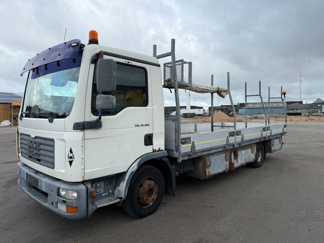 MAN TGL 10.180 4x2 Flatbed 6,80 m. Euro 3 - Lastbil med lad: billede 1 MAN TGL 10.180 4x2 Flatbed 6,80 m. Euro 3 - Lastbil med lad: billede 1