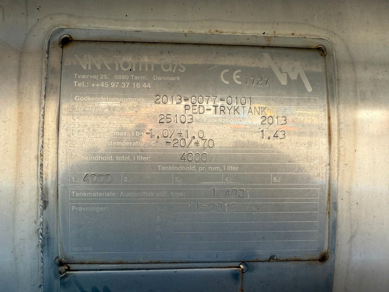 MAN TGM 14.250 VM-Tarm Stainless Steel 5600 l. Kombi - Slamsugemaskine: billede 5 MAN TGM 14.250 VM-Tarm Stainless Steel 5600 l. Kombi - Slamsugemaskine: billede 5