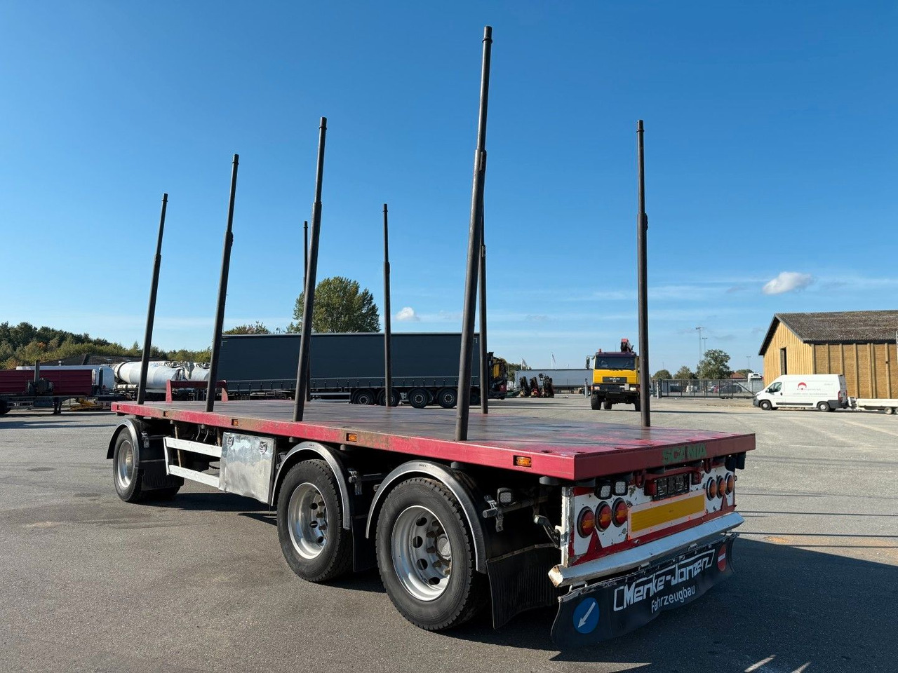 Menke-Janzen 24 t. 3 axle Woodtransport / Holztransport - Anhænger til tømmer: billede 4 Menke-Janzen 24 t. 3 axle Woodtransport / Holztransport - Anhænger til tømmer: billede 4