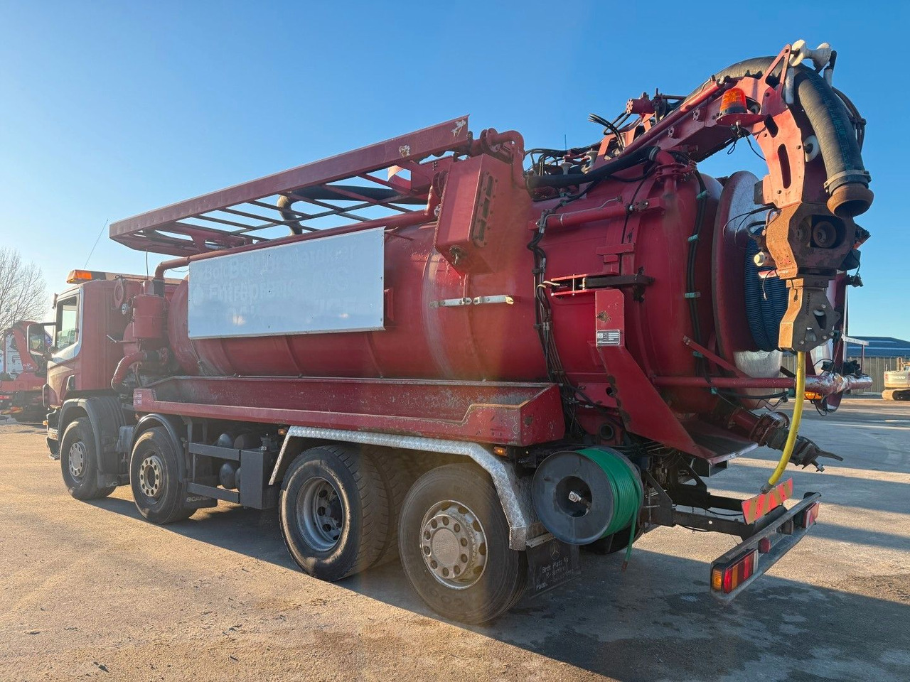 Scania 114/380 8x2*6 Assmann 14 m3 Vacuumtruck - Slamsugemaskine: billede 4 Scania 114/380 8x2*6 Assmann 14 m3 Vacuumtruck - Slamsugemaskine: billede 4