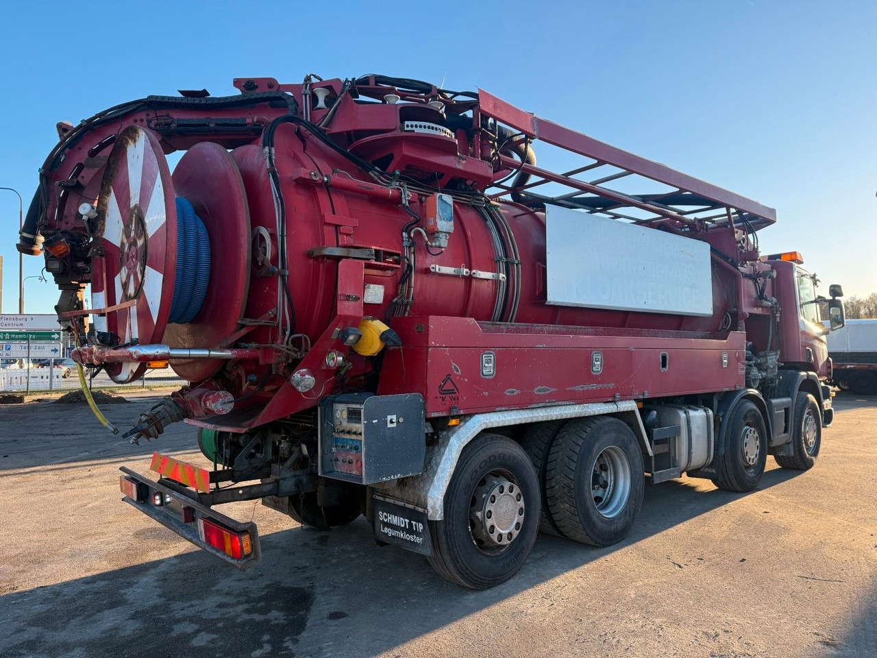 Scania 114/380 8x2*6 Assmann 14 m3 Vacuumtruck - Slamsugemaskine: billede 3 Scania 114/380 8x2*6 Assmann 14 m3 Vacuumtruck - Slamsugemaskine: billede 3