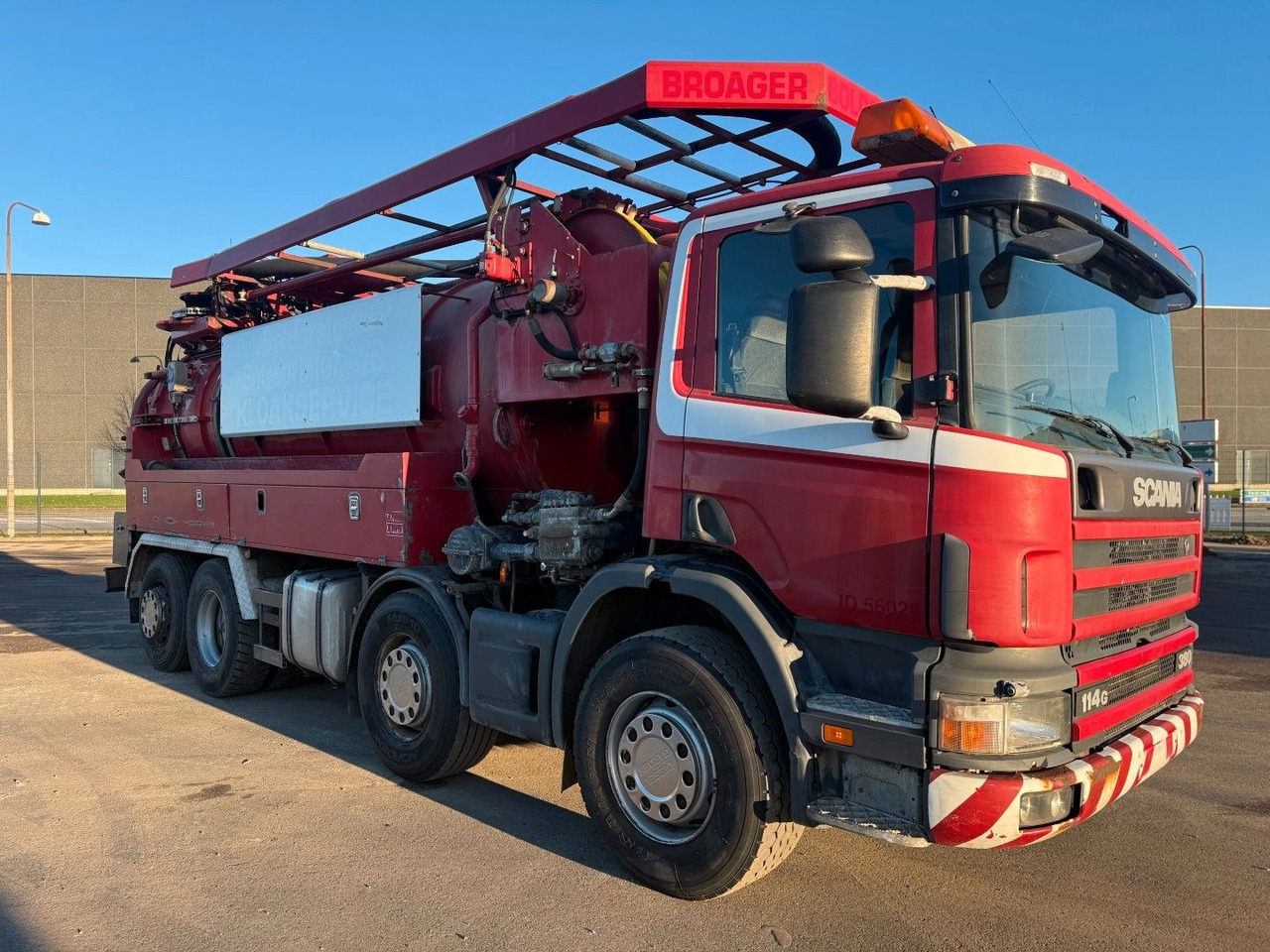 Scania 114/380 8x2*6 Assmann 14 m3 Vacuumtruck - Slamsugemaskine: billede 2 Scania 114/380 8x2*6 Assmann 14 m3 Vacuumtruck - Slamsugemaskine: billede 2