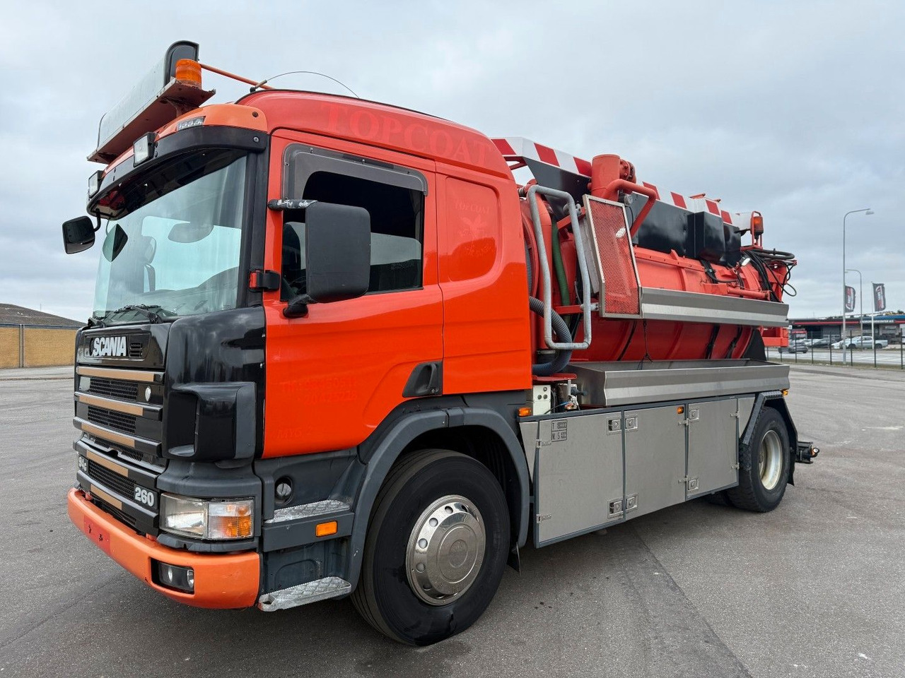 Scania P94/260 4x2 NZ SLS590 Kombi 8.400 l. - Slamsugemaskine: billede 1 Scania P94/260 4x2 NZ SLS590 Kombi 8.400 l. - Slamsugemaskine: billede 1