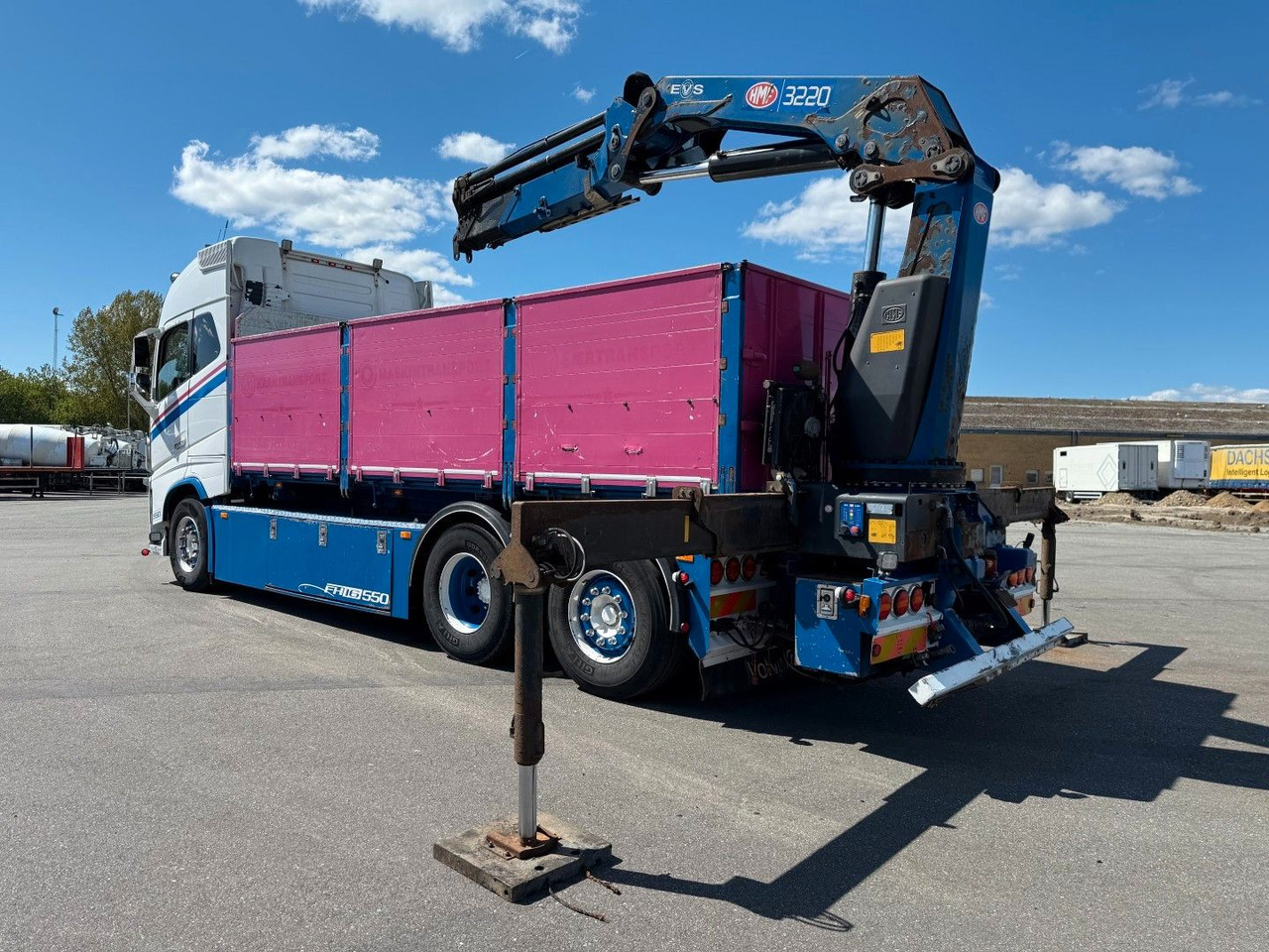 Volvo FH 16.550 6x2*4 / Crane HMF 3220K4 Euro 6 - Lastbil med kran: billede 5 Volvo FH 16.550 6x2*4 / Crane HMF 3220K4 Euro 6 - Lastbil med kran: billede 5