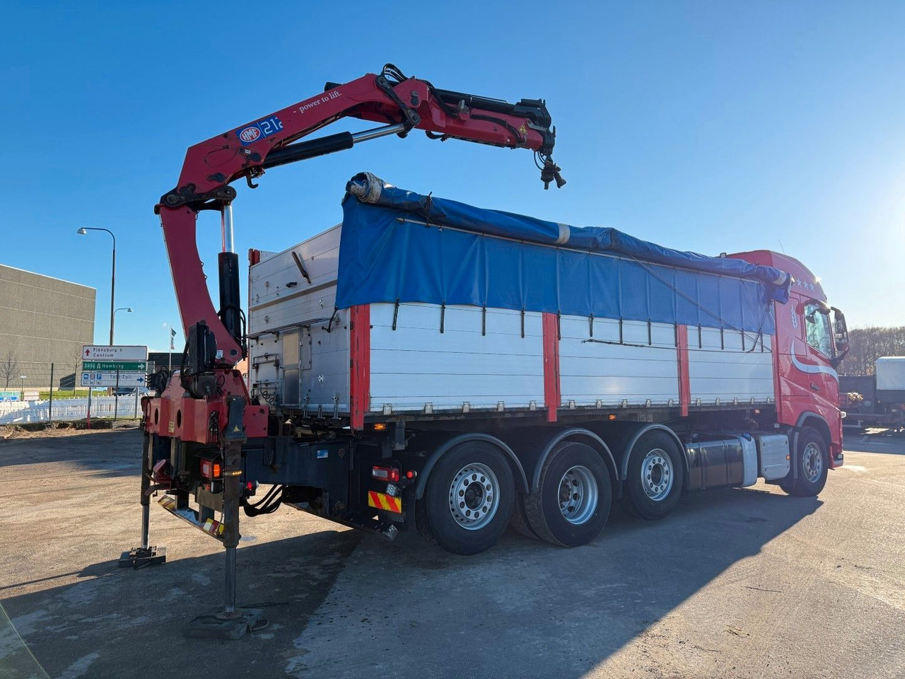Volvo FH 500 8x2*6 Tipper / Kran / Crane / HMF 2120 - Lastbil med kran: billede 3 Volvo FH 500 8x2*6 Tipper / Kran / Crane / HMF 2120 - Lastbil med kran: billede 3