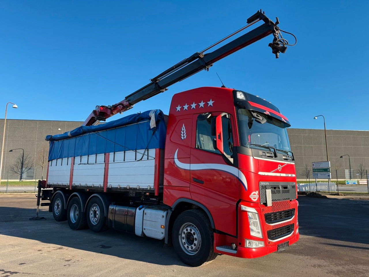 Volvo FH 500 8x2*6 Tipper / Kran / Crane / HMF 2120 - Lastbil med kran: billede 2 Volvo FH 500 8x2*6 Tipper / Kran / Crane / HMF 2120 - Lastbil med kran: billede 2