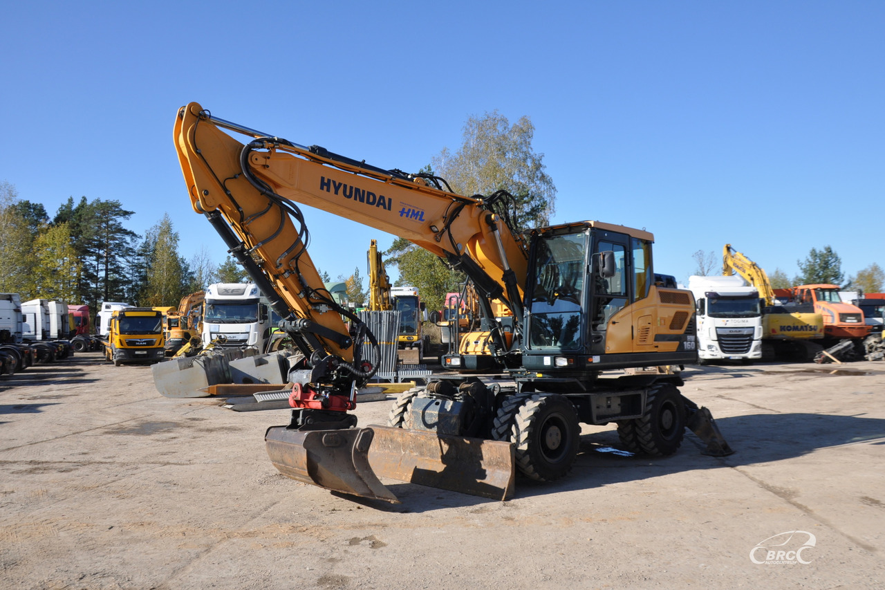 Hyundai HW160 - Hjulgravemaskine: billede 1 Hyundai HW160 - Hjulgravemaskine: billede 1