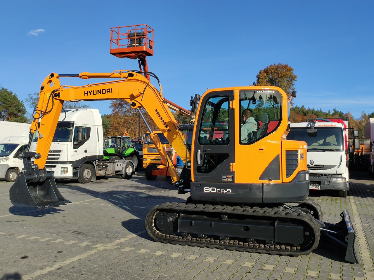 Hyundai ROBEX 80CR-9 2013r 8,3 tony - Bæltegravemaskine: billede 3 Hyundai ROBEX 80CR-9 2013r 8,3 tony - Bæltegravemaskine: billede 3
