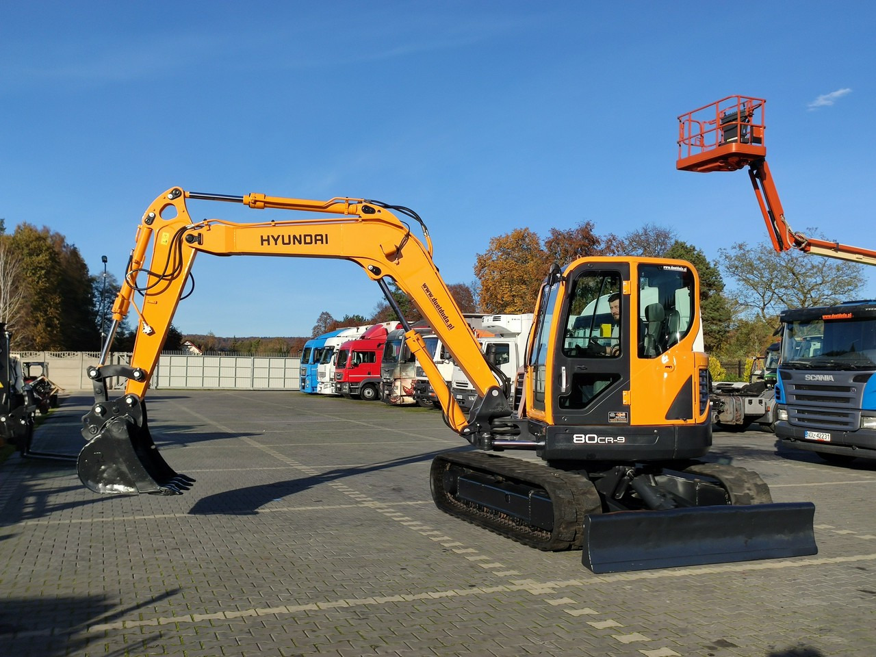 Bæltegravemaskine Hyundai ROBEX 80CR-9 2013r 8,3 tony: billede 31