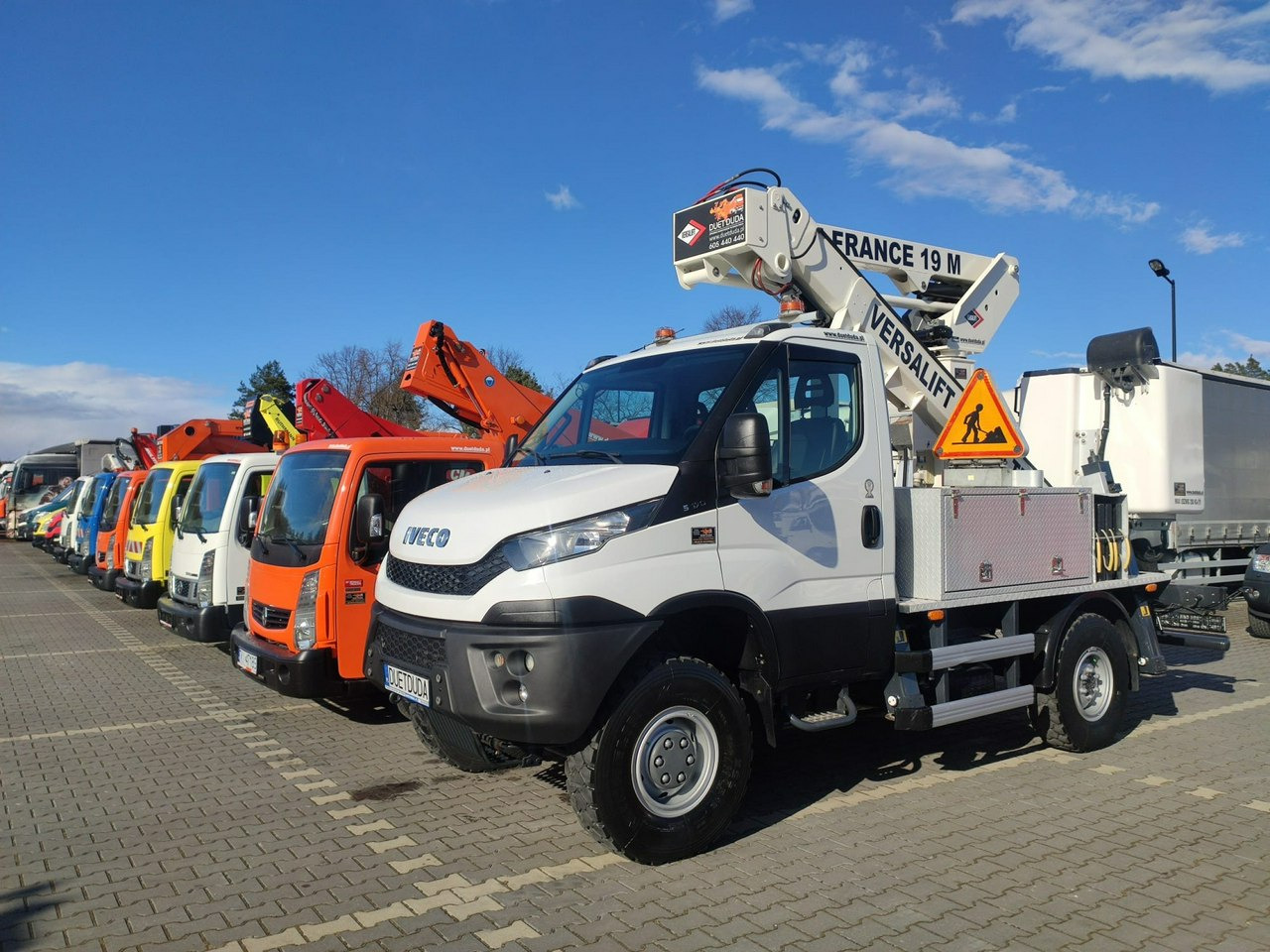 Lastbil med mandskabslift Iveco Daily 55S17W 4x4 Zwyżka 19m Versalift Lat 55 TB Time France: billede 29 Lastbil med mandskabslift Iveco Daily 55S17W 4x4 Zwyżka 19m Versalift Lat 55 TB Time France: billede 29