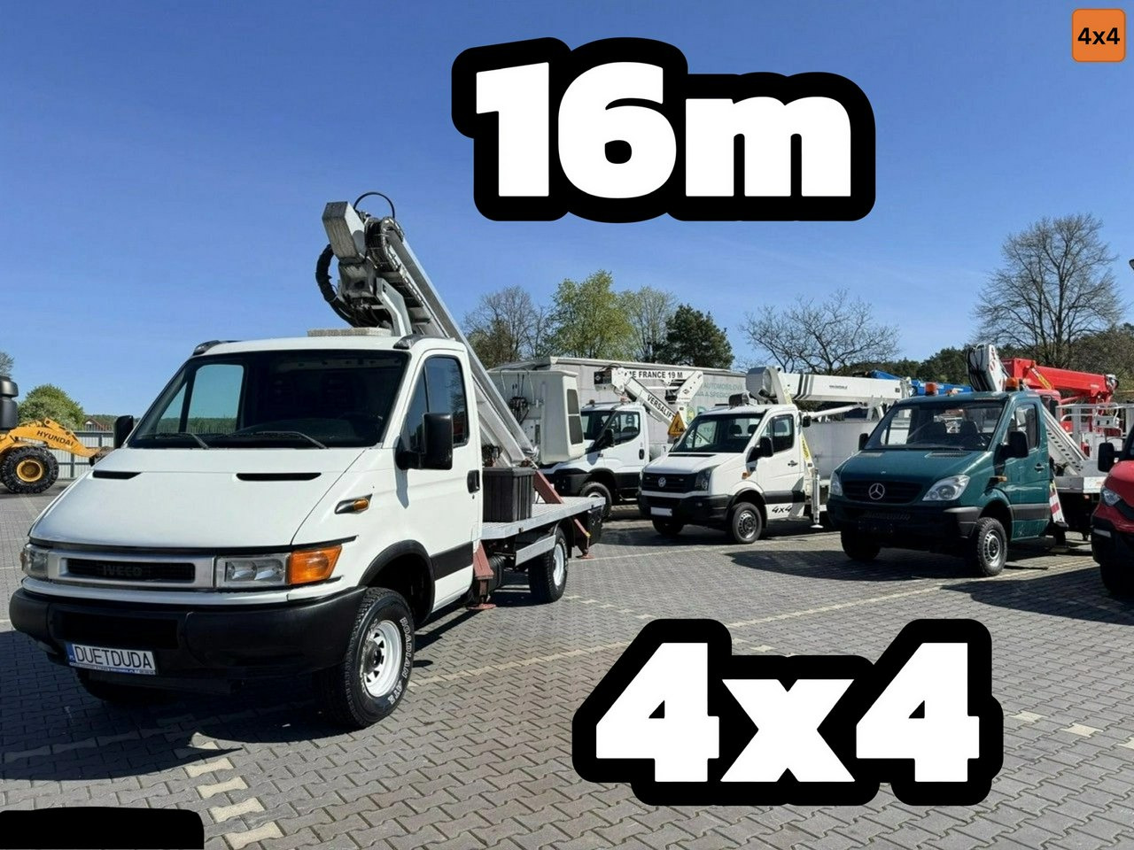 Iveco Daily - Lastbil med mandskabslift: billede 1 Iveco Daily - Lastbil med mandskabslift: billede 1