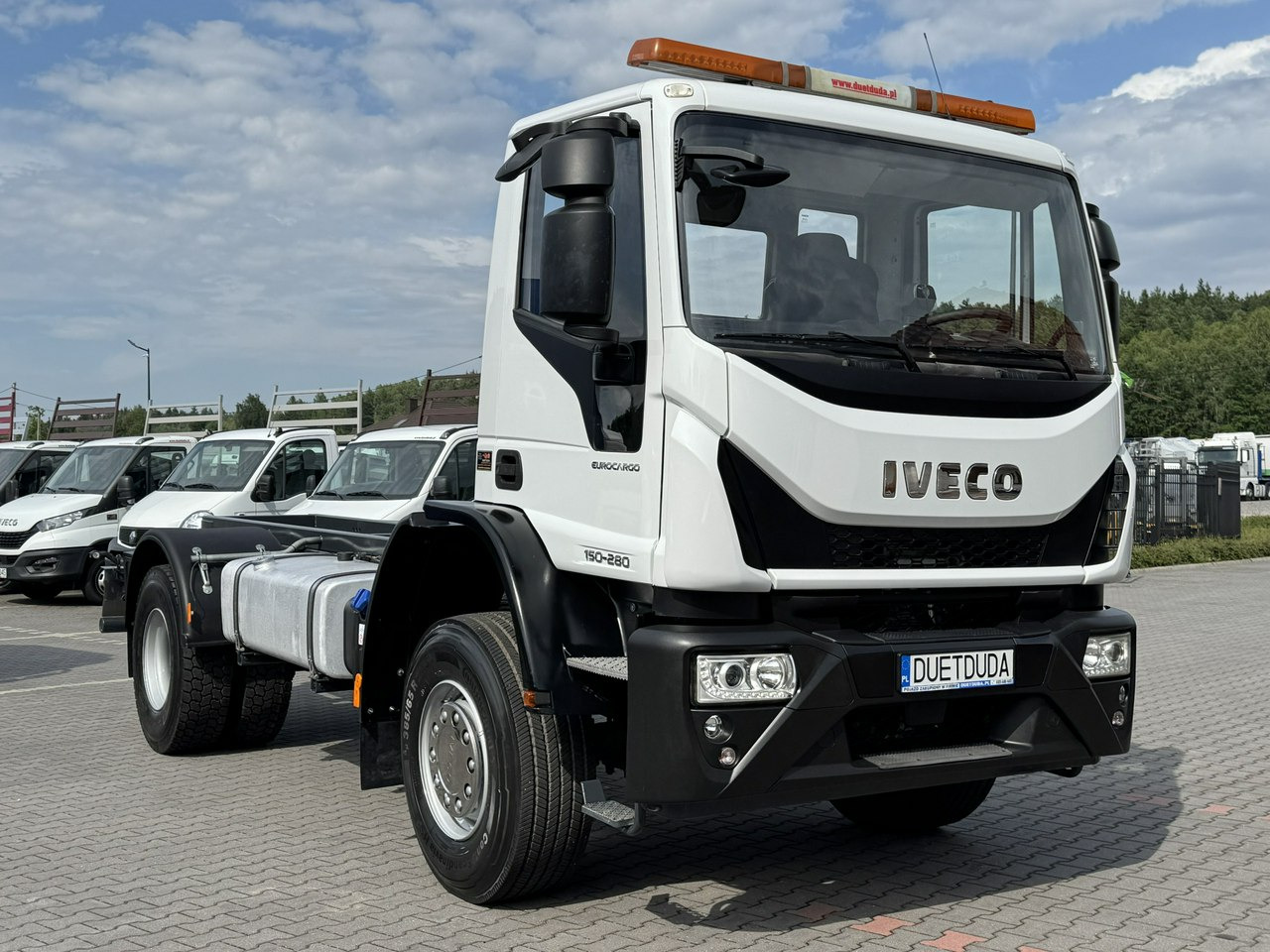 Iveco Eurocargo 150-280 Rama 550cm Napęd 4x4 Reduktor + Blokady - Lastbil chassis: billede 4 Iveco Eurocargo 150-280 Rama 550cm Napęd 4x4 Reduktor + Blokady - Lastbil chassis: billede 4