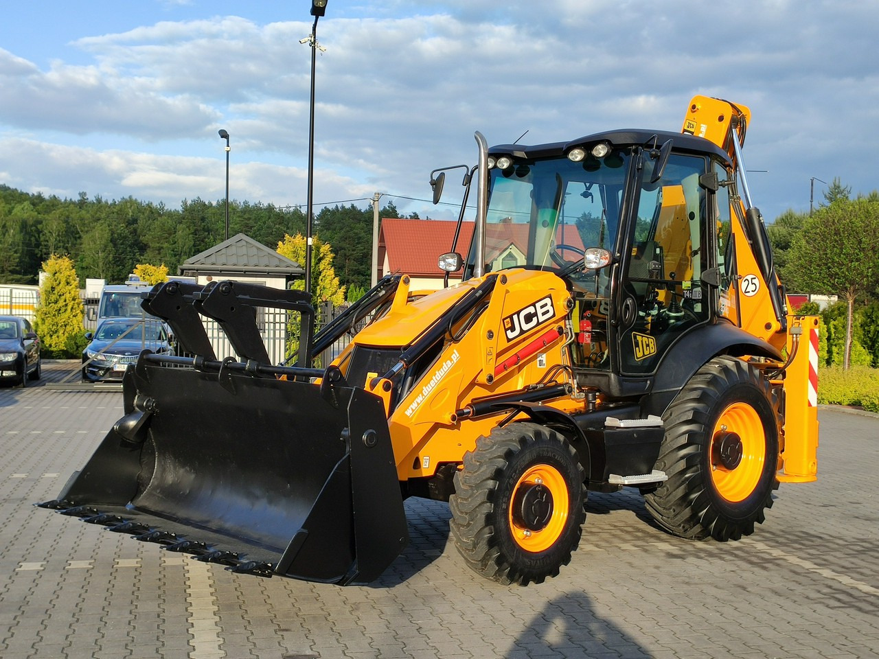 JCB 3CX - Gravelæssemaskine: billede 1 JCB 3CX - Gravelæssemaskine: billede 1