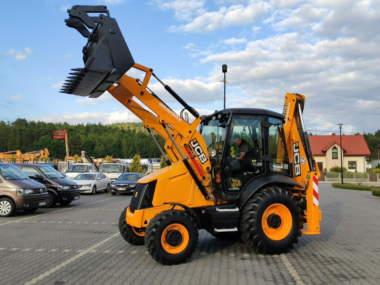 JCB 3CX - Gravelæssemaskine: billede 2 JCB 3CX - Gravelæssemaskine: billede 2