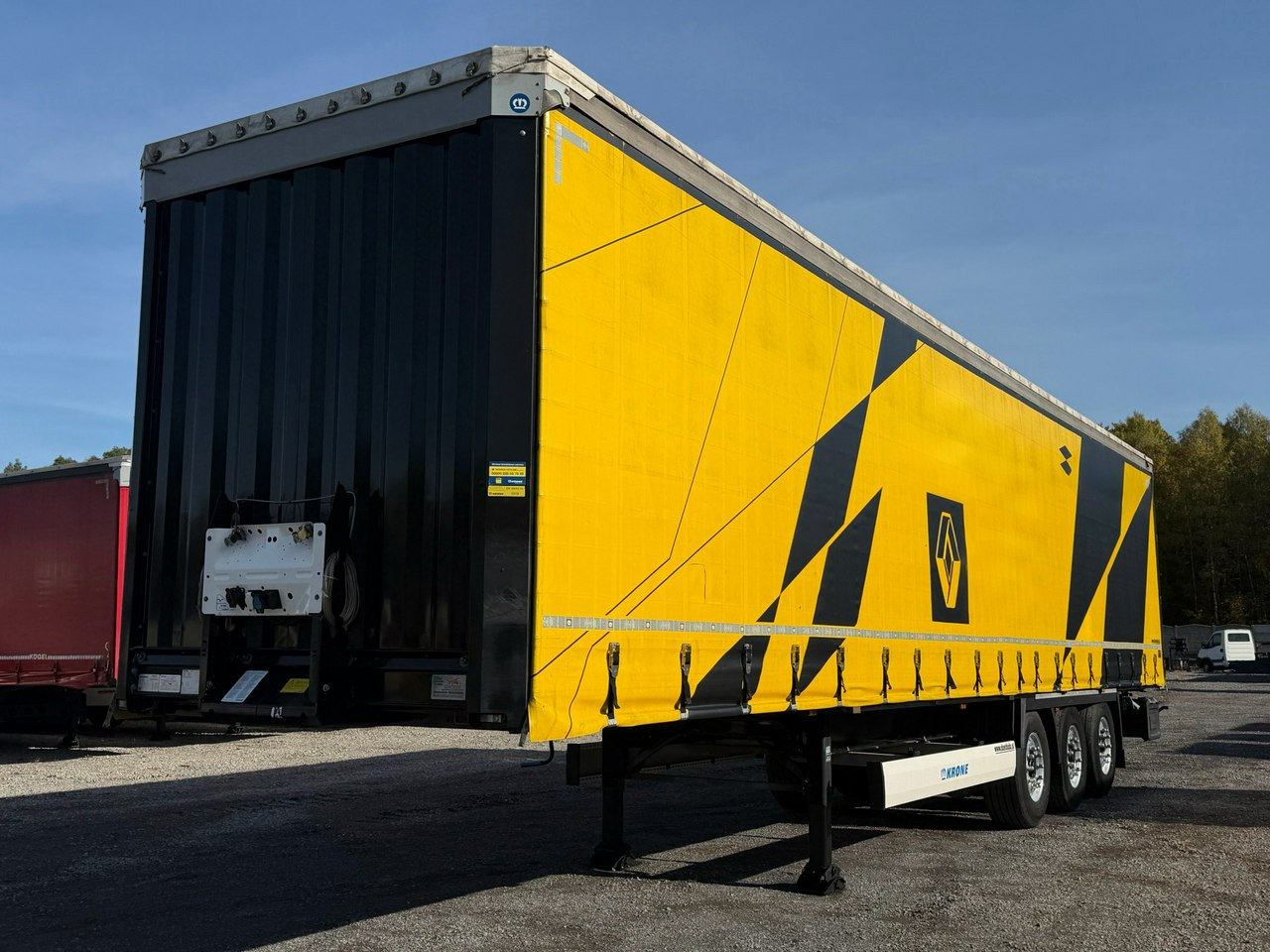 Krone SD Standard COIL MULDA Alufelgi 2019r - Gardintrailer: billede 3 Krone SD Standard COIL MULDA Alufelgi 2019r - Gardintrailer: billede 3