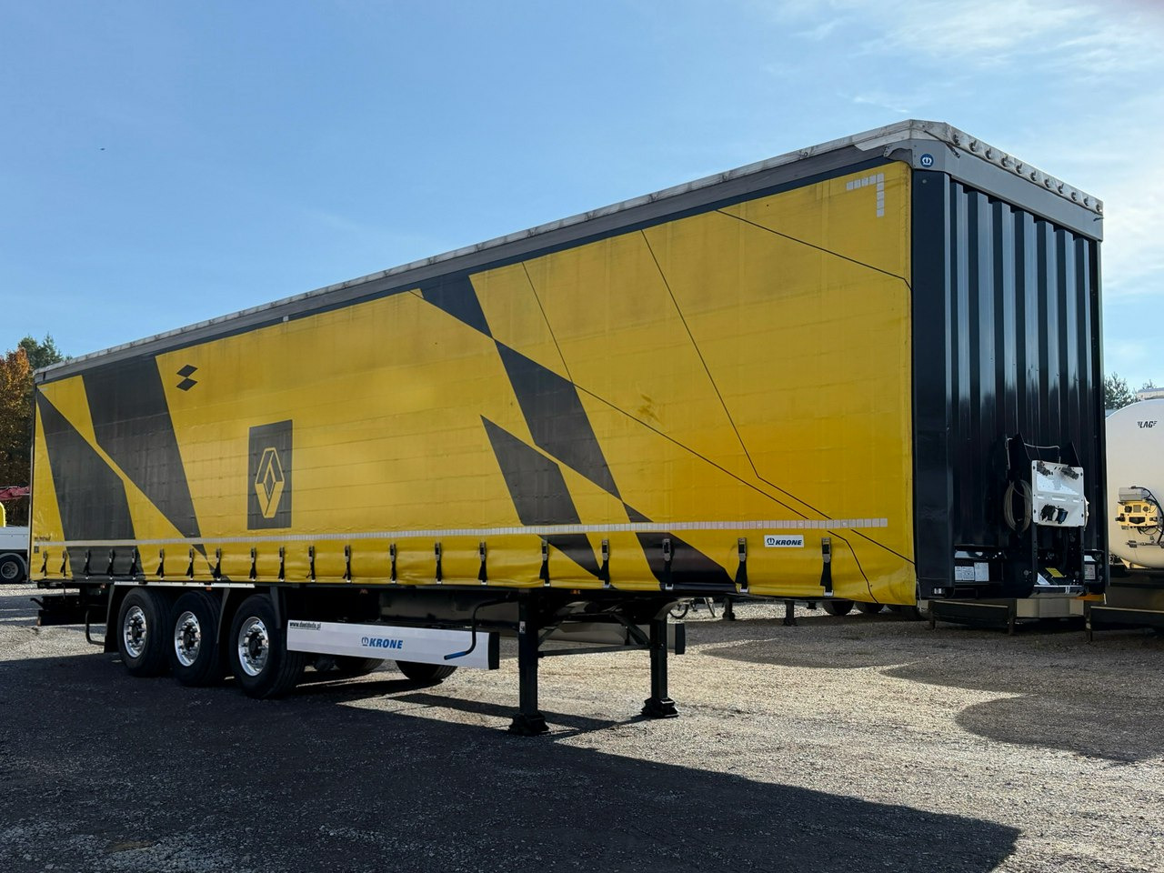 Krone SD Standard COIL MULDA Alufelgi 2019r - Gardintrailer: billede 2 Krone SD Standard COIL MULDA Alufelgi 2019r - Gardintrailer: billede 2