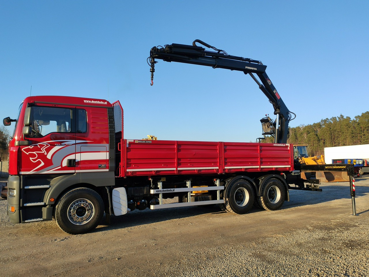 MAN Man 26.440 6x4 HDS HIAB 166 B-3 DUO Wywrotka Meiller 2-stronna - Tipvogn lastbil, Lastbil med kran: billede 5 MAN Man 26.440 6x4 HDS HIAB 166 B-3 DUO Wywrotka Meiller 2-stronna - Tipvogn lastbil, Lastbil med kran: billede 5