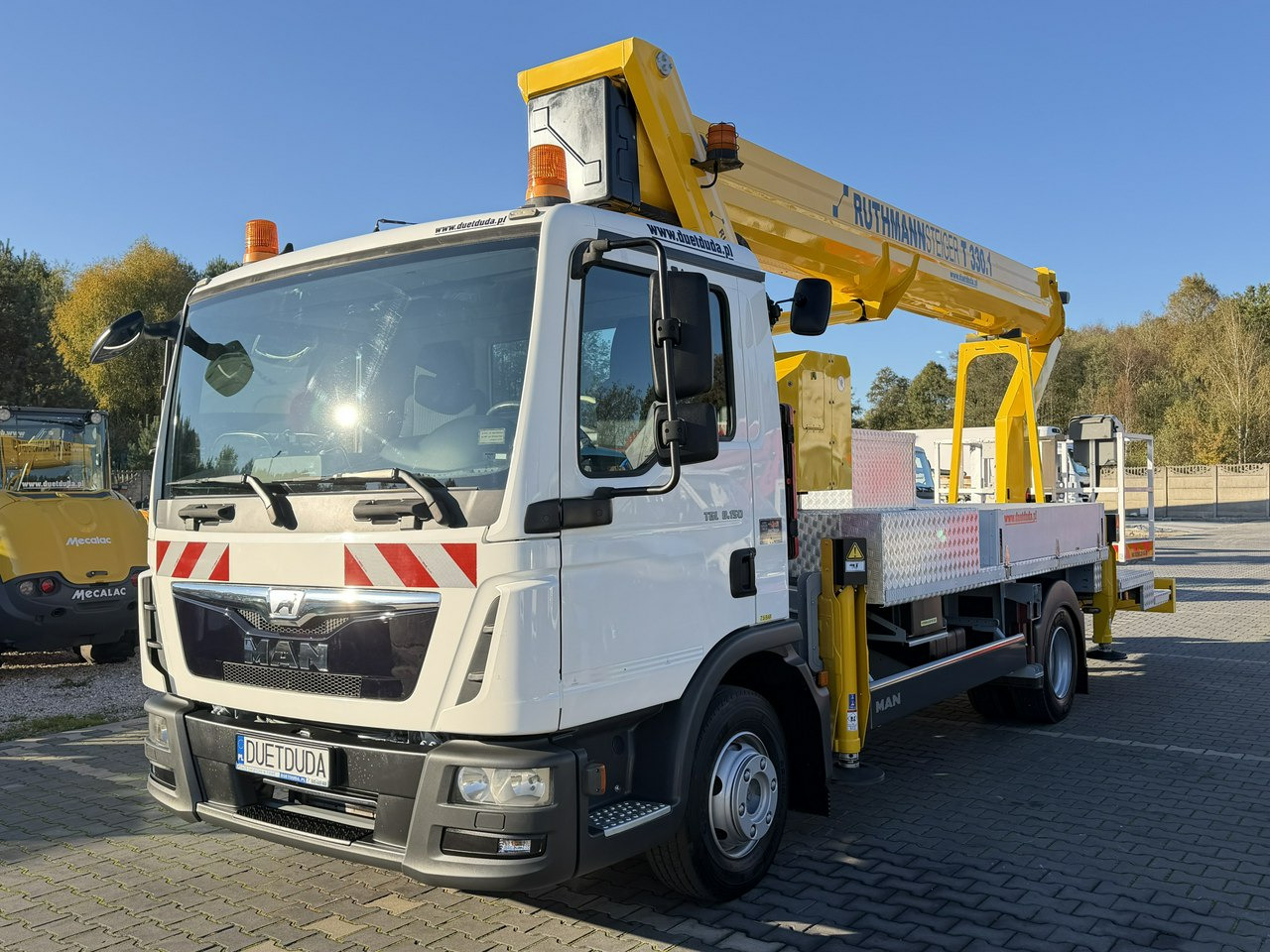 MAN TGL 7.150 Zwyżka Ruthmann T330 33-Metry w bok 21m Mały przebieg - Lastbil med mandskabslift: billede 5 MAN TGL 7.150 Zwyżka Ruthmann T330 33-Metry w bok 21m Mały przebieg - Lastbil med mandskabslift: billede 5