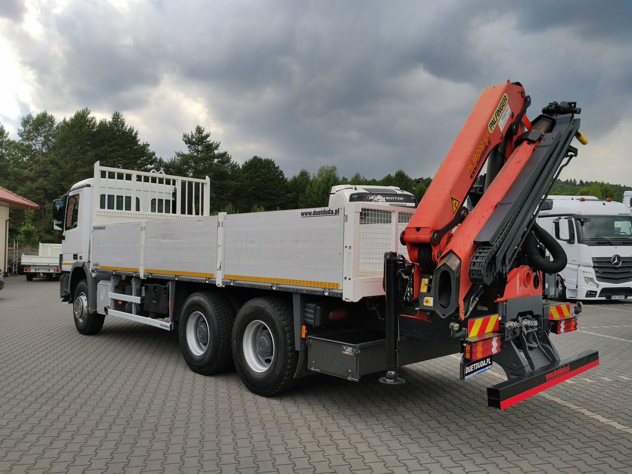 Mercedes Actros 2636 6x4 HDS Palfinger PK 18002-EH Rotato - Lastbil med lad, Lastbil med kran: billede 2 Mercedes Actros 2636 6x4 HDS Palfinger PK 18002-EH Rotato - Lastbil med lad, Lastbil med kran: billede 2
