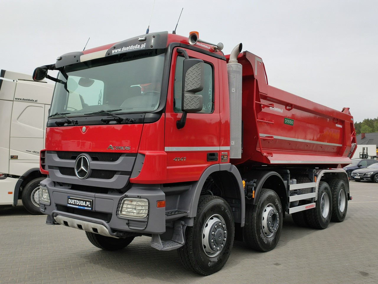Tipvogn lastbil Mercedes Actros 4141 8x6 Wywrot SKIBICKI Automat EPS ze Sprzegłem !!!: billede 21 Tipvogn lastbil Mercedes Actros 4141 8x6 Wywrot SKIBICKI Automat EPS ze Sprzegłem !!!: billede 21