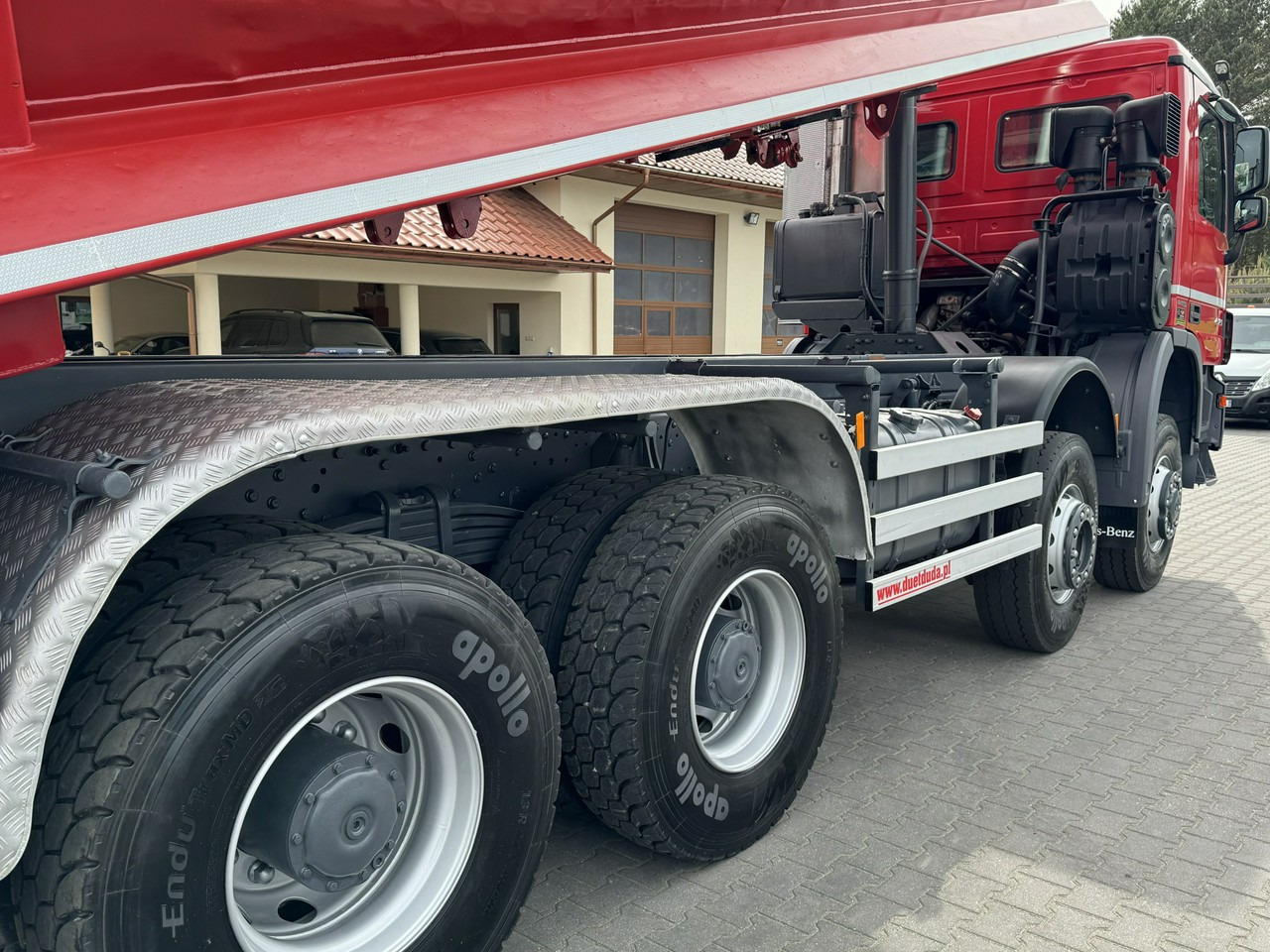 Tipvogn lastbil Mercedes Actros 4141 8x6 Wywrot SKIBICKI Automat EPS ze Sprzegłem !!!: billede 19 Tipvogn lastbil Mercedes Actros 4141 8x6 Wywrot SKIBICKI Automat EPS ze Sprzegłem !!!: billede 19