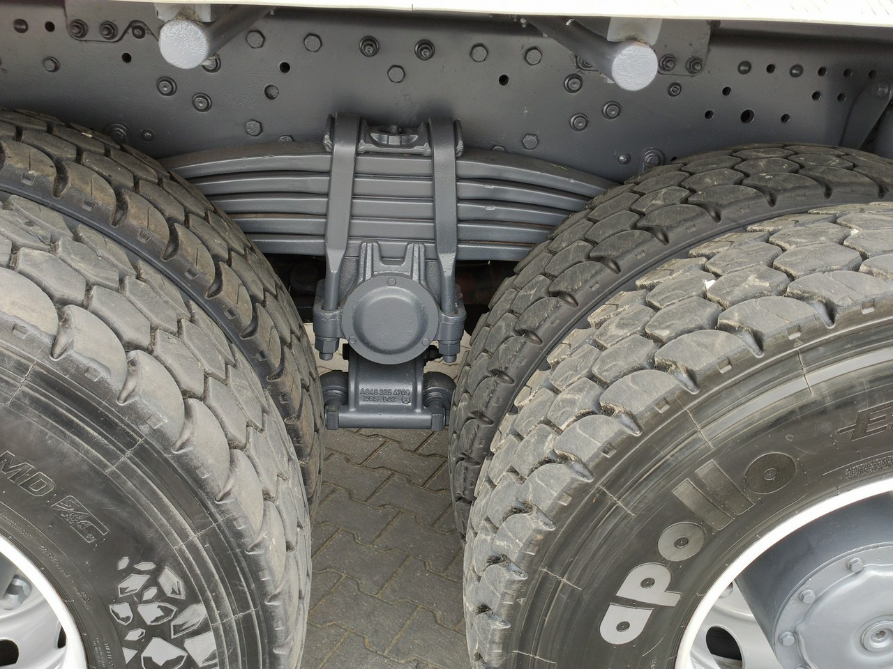 Tipvogn lastbil Mercedes Actros 4141 8x6 Wywrot SKIBICKI Automat EPS ze Sprzegłem !!!: billede 37 Tipvogn lastbil Mercedes Actros 4141 8x6 Wywrot SKIBICKI Automat EPS ze Sprzegłem !!!: billede 37