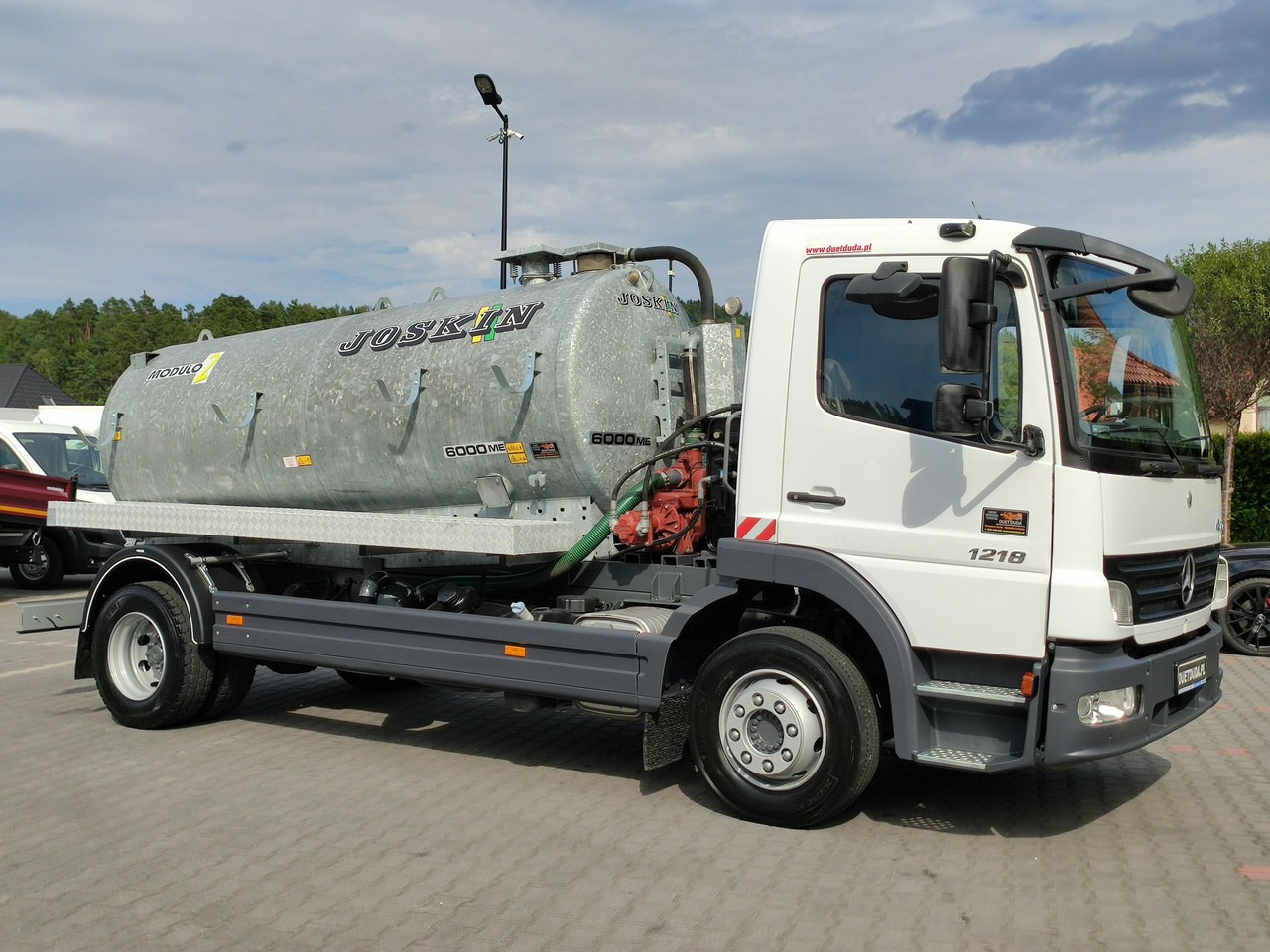 Mercedes Atego 1218 Asenizacyjny Szambiarka Beczka Szambowóz Poj.6m 2019r - Slamsugemaskine: billede 1 Mercedes Atego 1218 Asenizacyjny Szambiarka Beczka Szambowóz Poj.6m 2019r - Slamsugemaskine: billede 1