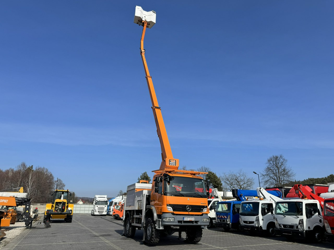 Mercedes Atego 1324 4x4 Zwyżka RUTHMANN STEIGER T220S12 Podnośnik Koszowy - Lastbil med mandskabslift: billede 4 Mercedes Atego 1324 4x4 Zwyżka RUTHMANN STEIGER T220S12 Podnośnik Koszowy - Lastbil med mandskabslift: billede 4