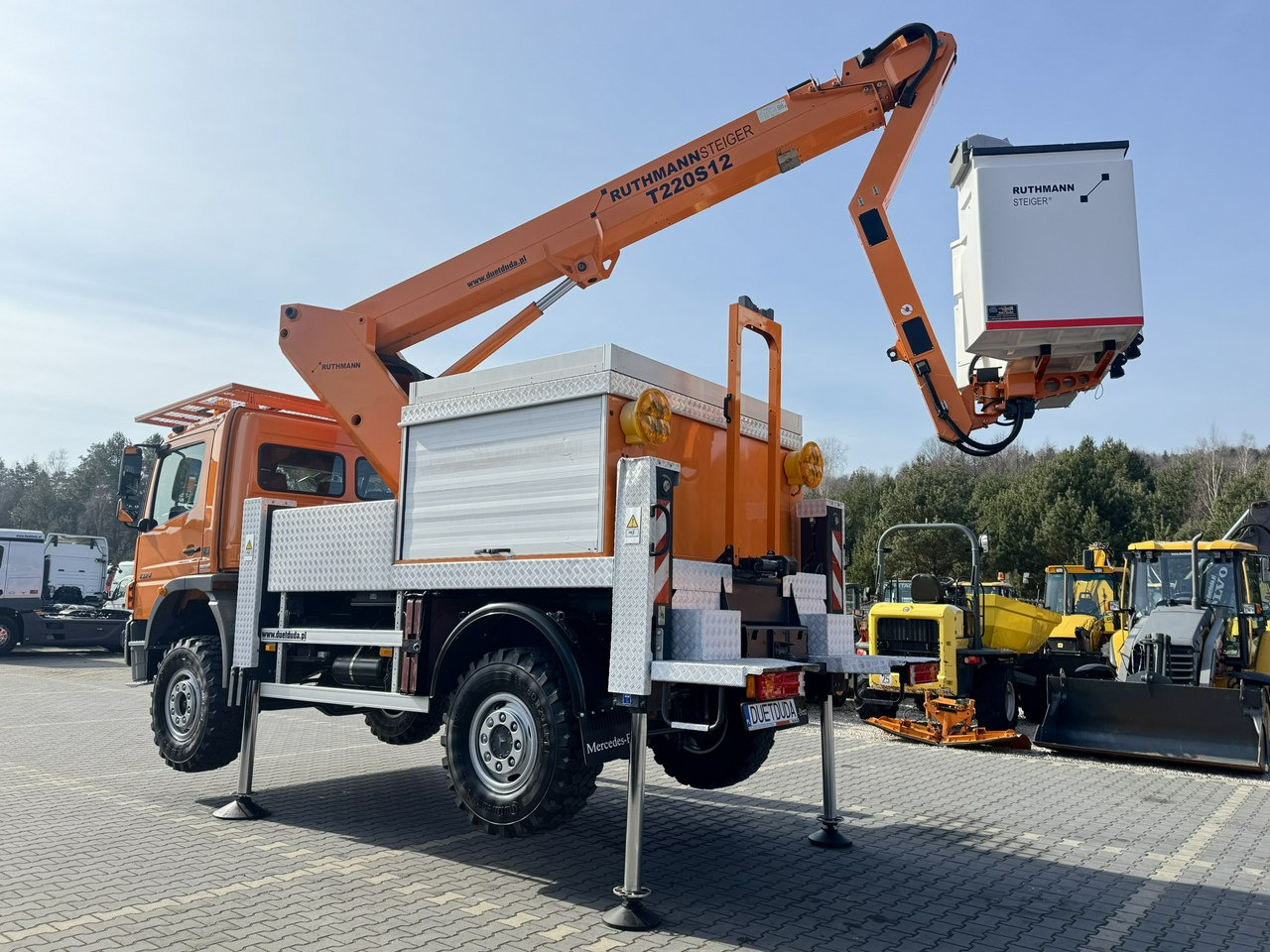 Mercedes Atego 1324 4x4 Zwyżka RUTHMANN STEIGER T220S12 Podnośnik Koszowy - Lastbil med mandskabslift: billede 5 Mercedes Atego 1324 4x4 Zwyżka RUTHMANN STEIGER T220S12 Podnośnik Koszowy - Lastbil med mandskabslift: billede 5