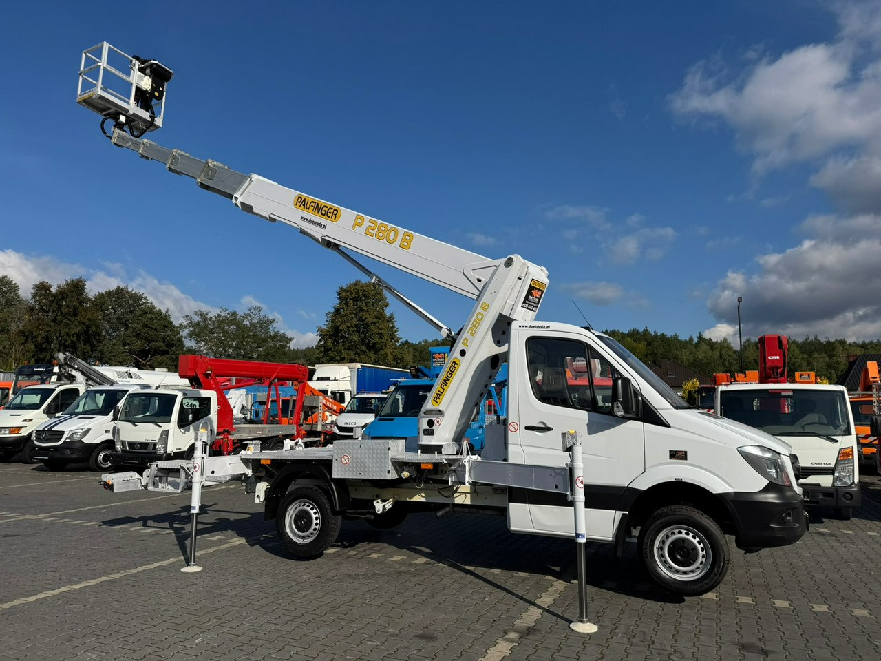 Mercedes Sprinter Zwyżka Podnośnik Koszowy PALFINGER P280 B UDT - Lastbil med mandskabslift: billede 5 Mercedes Sprinter Zwyżka Podnośnik Koszowy PALFINGER P280 B UDT - Lastbil med mandskabslift: billede 5