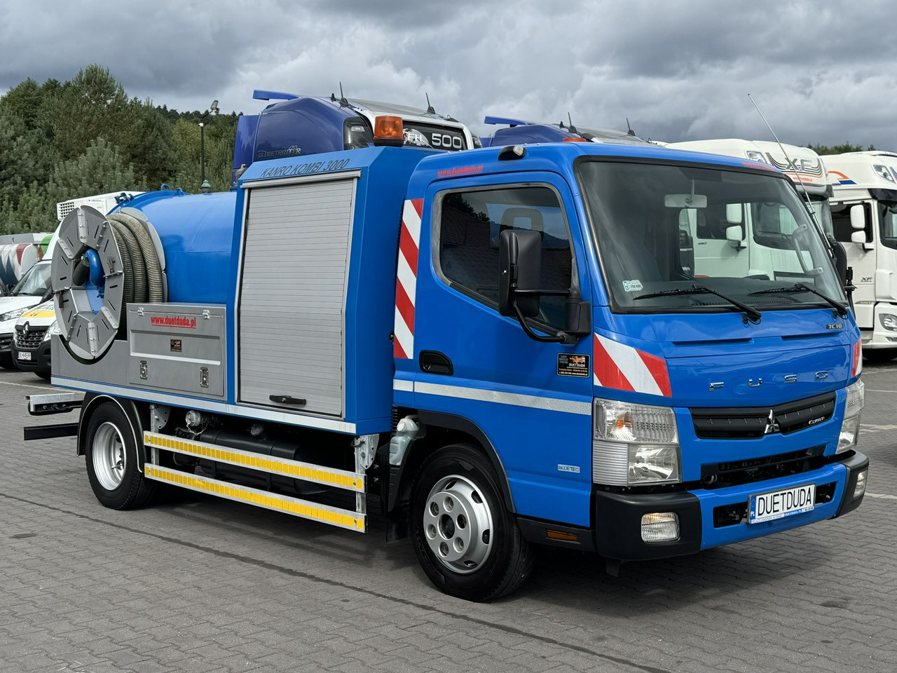 Mitsubishi Canter 7C18 3.0/150 KM Asenizcyjny - Slamsugemaskine: billede 1 Mitsubishi Canter 7C18 3.0/150 KM Asenizcyjny - Slamsugemaskine: billede 1