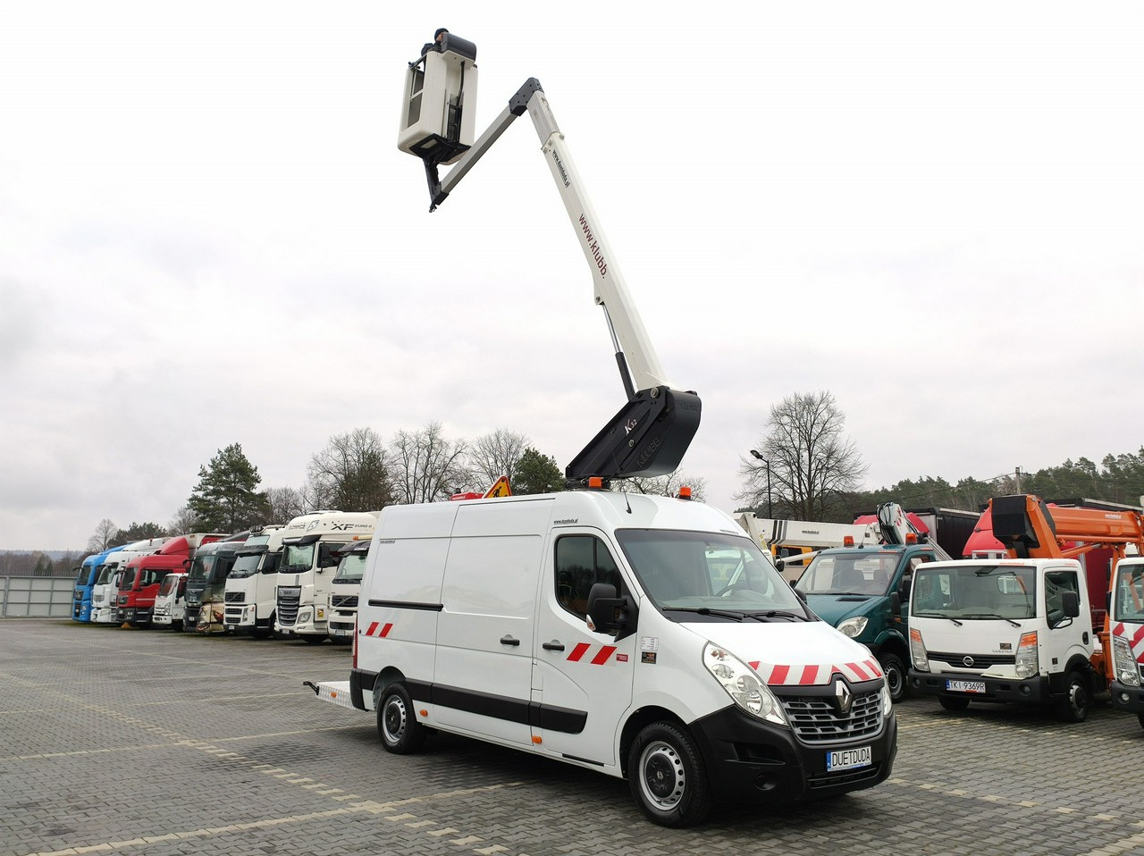 Renault Master - Lastbil med mandskabslift: billede 3 Renault Master - Lastbil med mandskabslift: billede 3
