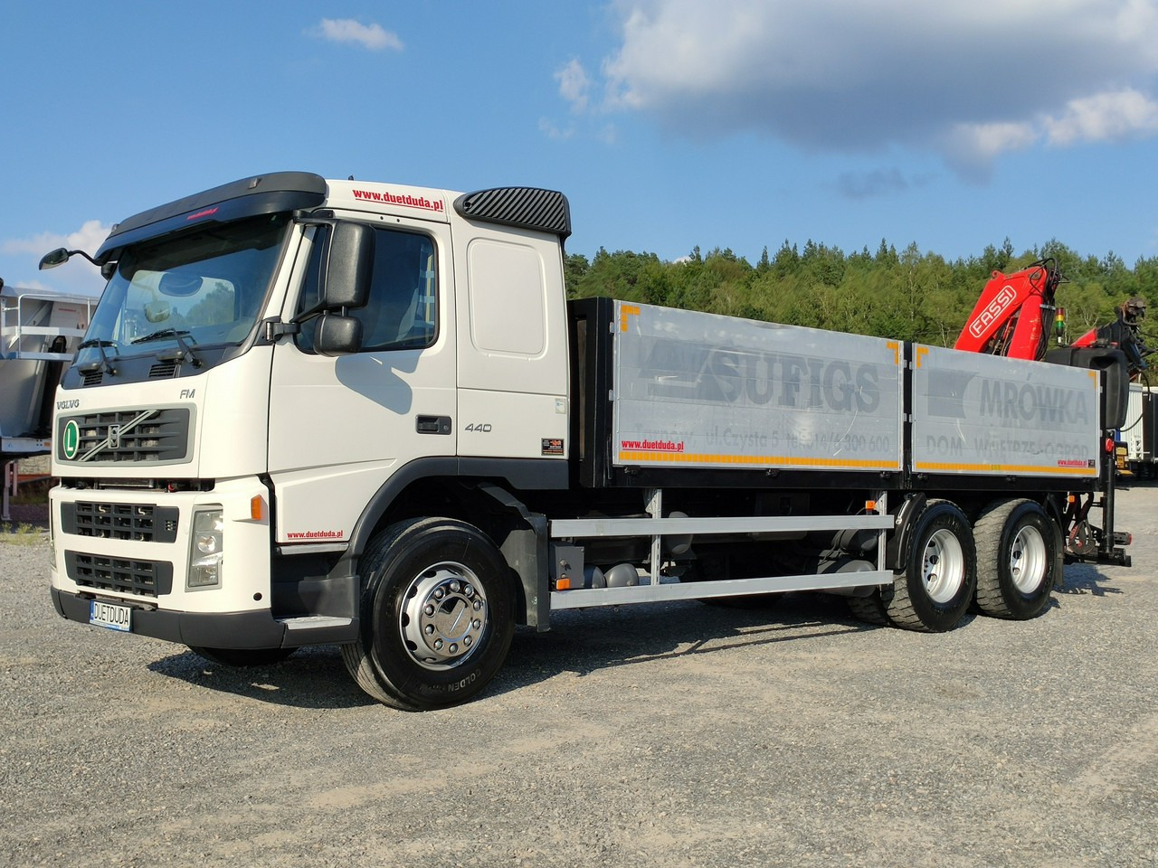 Volvo FM 440 6x4 HDS FASSI F170 Składany w Literę Z - Lastbil med lad, Lastbil med kran: billede 2 Volvo FM 440 6x4 HDS FASSI F170 Składany w Literę Z - Lastbil med lad, Lastbil med kran: billede 2