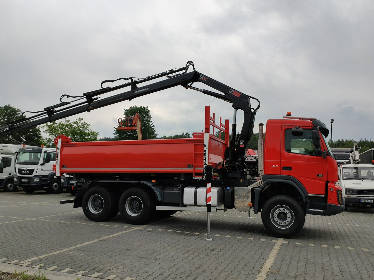 Volvo FMX 410 6x4 13L HDS Radiowy Hydroburta - Tipvogn lastbil, Lastbil med kran: billede 4 Volvo FMX 410 6x4 13L HDS Radiowy Hydroburta - Tipvogn lastbil, Lastbil med kran: billede 4