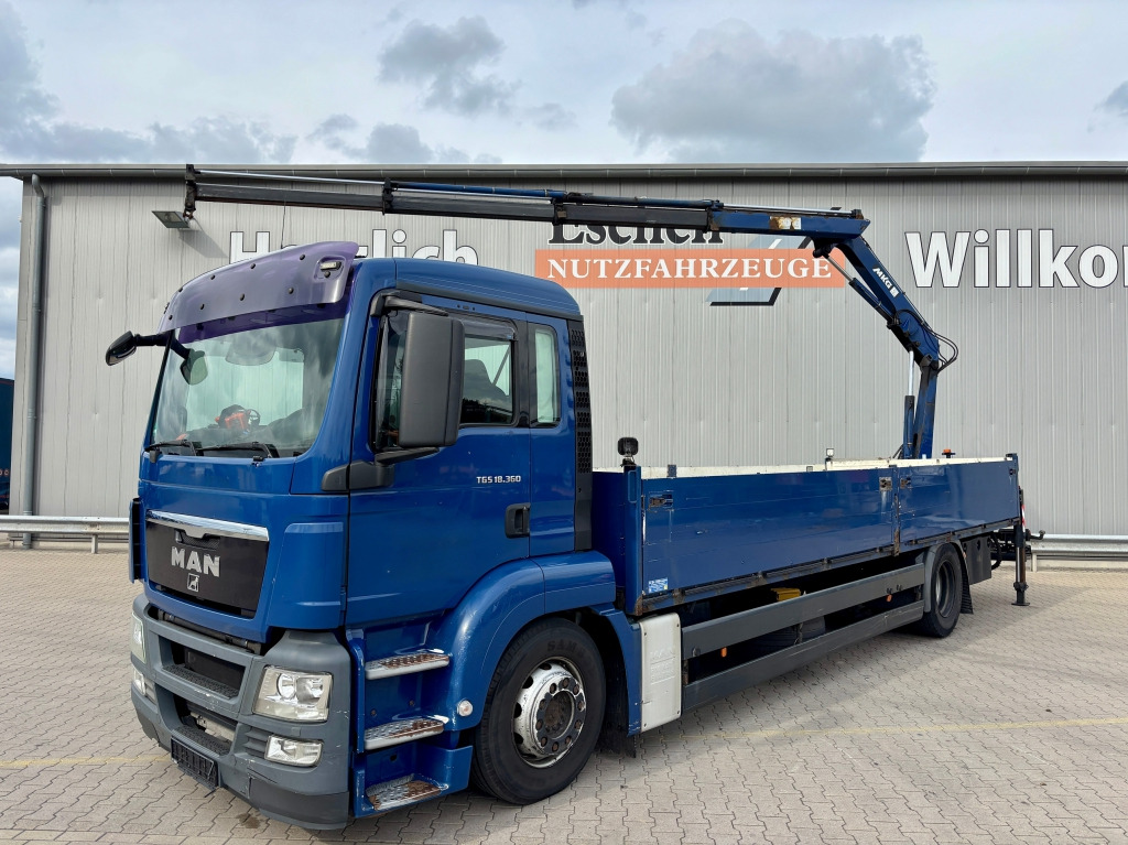 MAN TGS 18.360 4x2 LL / MKG HLK 111 Kran - Lastbil med lad, Lastbil med kran: billede 3 MAN TGS 18.360 4x2 LL / MKG HLK 111 Kran - Lastbil med lad, Lastbil med kran: billede 3
