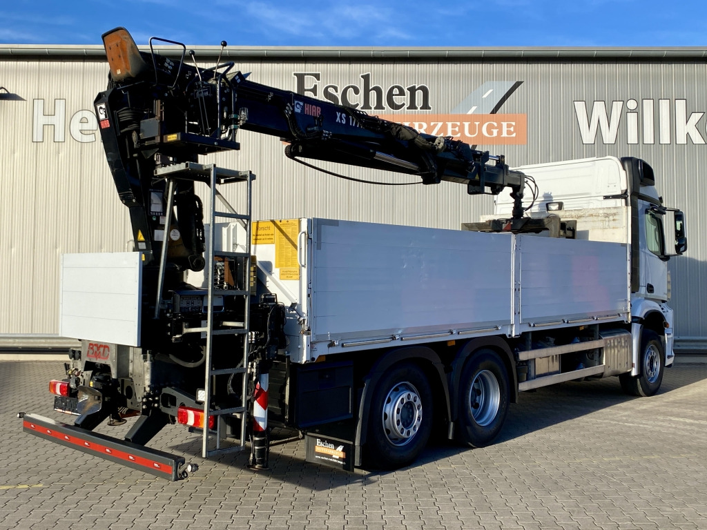 Mercedes-Benz 2545 L 6x2 Arocs / HIAB 177 K Pro Kran - Lastbil med lad, Lastbil med kran: billede 5 Mercedes-Benz 2545 L 6x2 Arocs / HIAB 177 K Pro Kran - Lastbil med lad, Lastbil med kran: billede 5