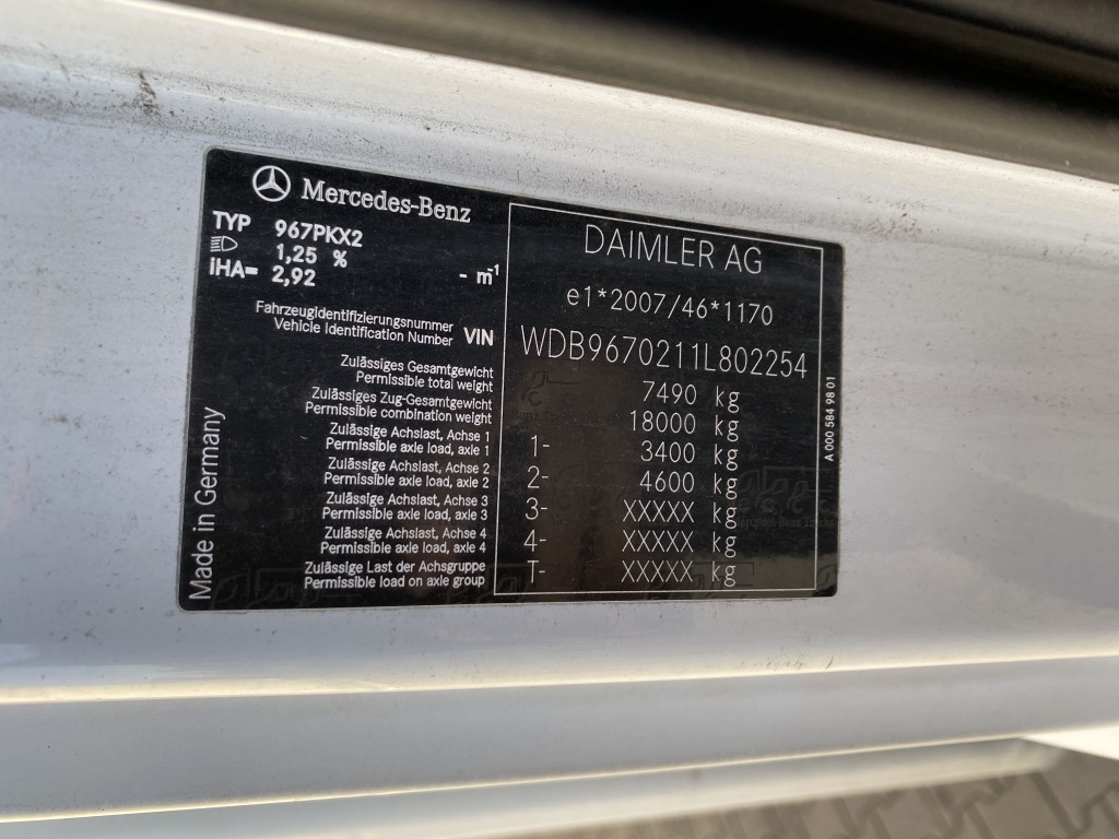 Mercedes-Benz 818 L Atego / BÄR-LBW - Lastbil varevogn: billede 4 Mercedes-Benz 818 L Atego / BÄR-LBW - Lastbil varevogn: billede 4
