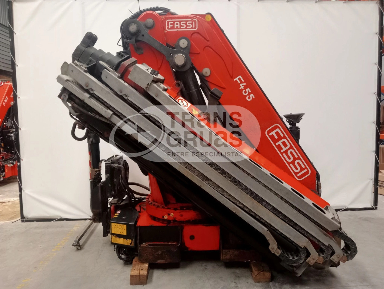 Grúa Fassi F455RA.2.26 E-DYNAMIC - Lastbilkran for Lastbil: billede 1 Grúa Fassi F455RA.2.26 E-DYNAMIC - Lastbilkran for Lastbil: billede 1