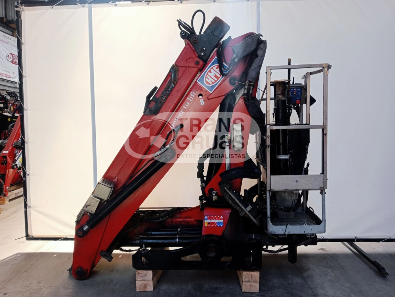 Grúa HMF 1244-Z1 - Lastbilkran for Lastbil: billede 2 Grúa HMF 1244-Z1 - Lastbilkran for Lastbil: billede 2