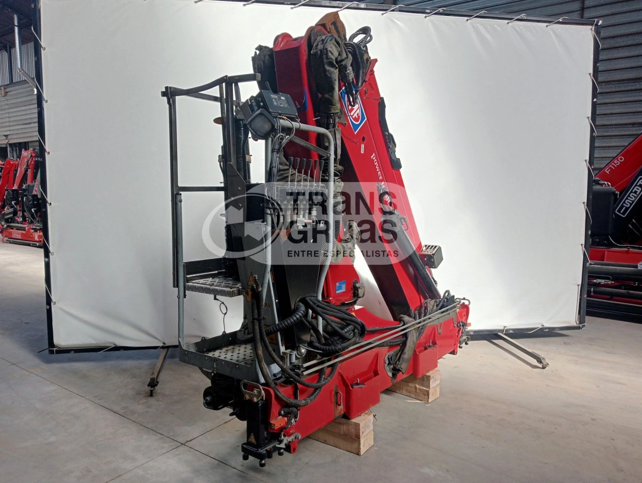 Grúa HMF 1244-Z1 - Lastbilkran for Lastbil: billede 3 Grúa HMF 1244-Z1 - Lastbilkran for Lastbil: billede 3