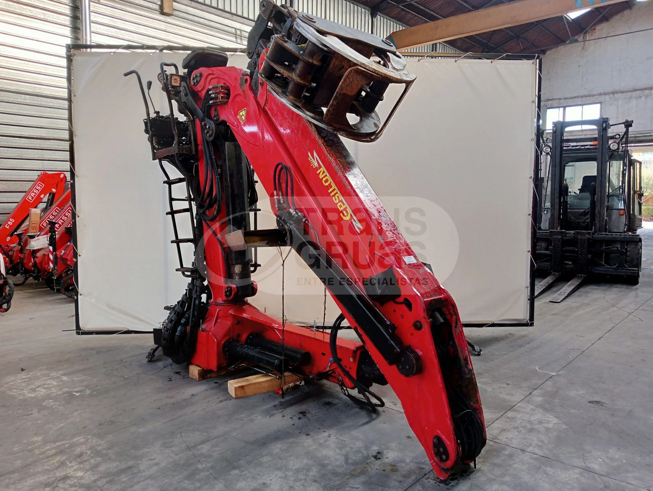 Grúa forestal Epsilon Q170Z96 - Lastbilkran for Skovningsmaskine: billede 4 Grúa forestal Epsilon Q170Z96 - Lastbilkran for Skovningsmaskine: billede 4