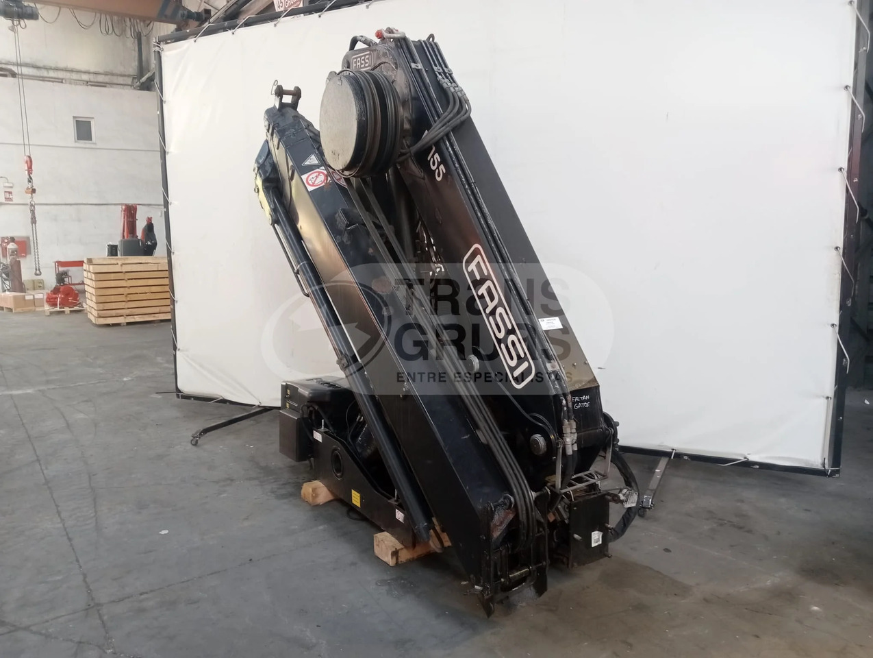 Grúa hidráulica Fassi F155A.2.23 E-DYNAMIC - Lastbilkran: billede 3 Grúa hidráulica Fassi F155A.2.23 E-DYNAMIC - Lastbilkran: billede 3