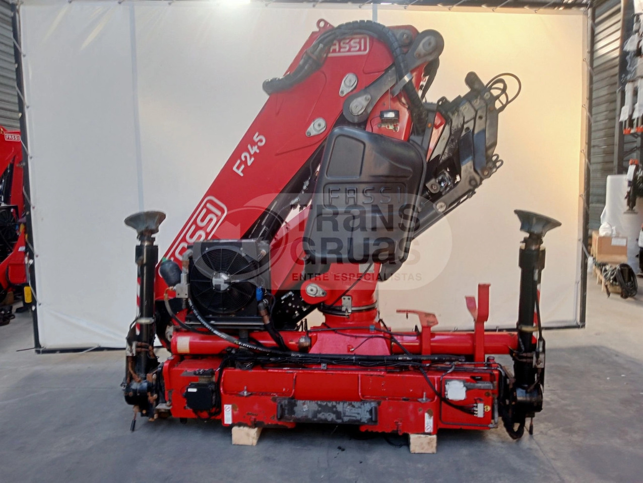 Grúa hidráulica Fassi F245A.2.25 - Lastbilkran: billede 2 Grúa hidráulica Fassi F245A.2.25 - Lastbilkran: billede 2