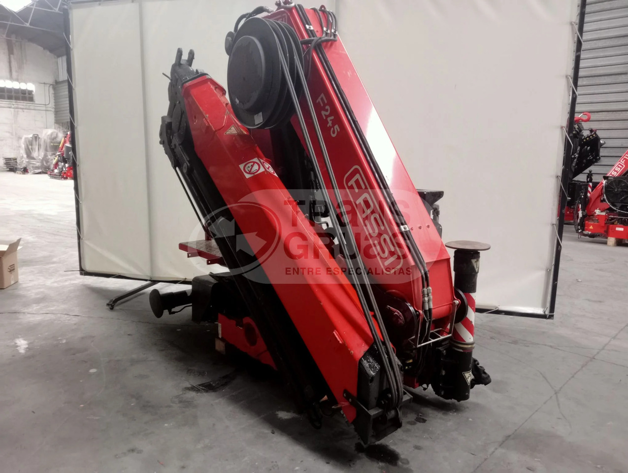 Grúa hidráulica Fassi F245A.2.26 E DYNAMIC - Lastbilkran: billede 4 Grúa hidráulica Fassi F245A.2.26 E DYNAMIC - Lastbilkran: billede 4