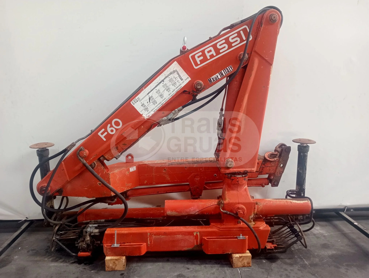 Grúa hidráulica Fassi F60.21 - Lastbilkran: billede 1 Grúa hidráulica Fassi F60.21 - Lastbilkran: billede 1