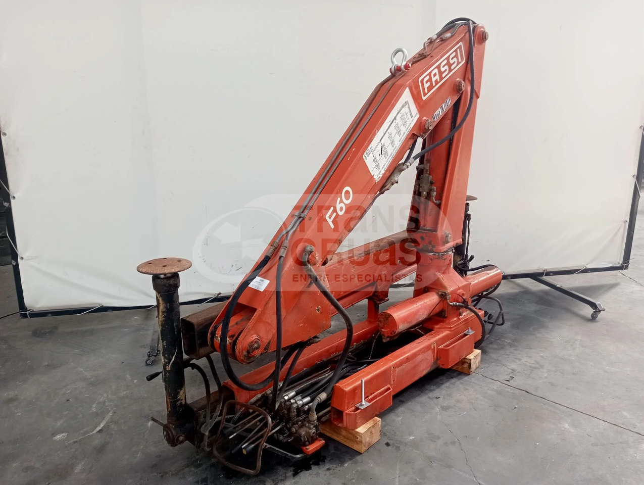 Grúa hidráulica Fassi F60.21 - Lastbilkran: billede 4 Grúa hidráulica Fassi F60.21 - Lastbilkran: billede 4