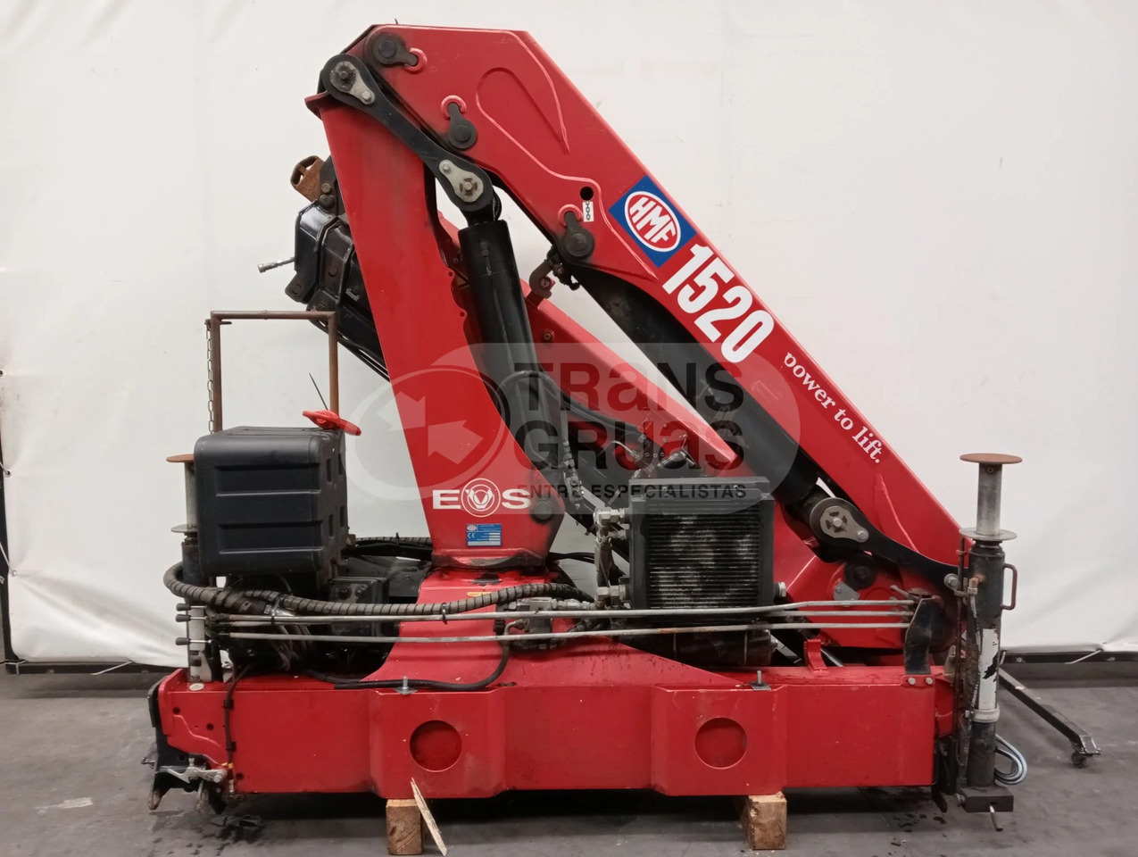 Grúa hidráulica HMF 1520 K4 - Lastbilkran: billede 4 Grúa hidráulica HMF 1520 K4 - Lastbilkran: billede 4